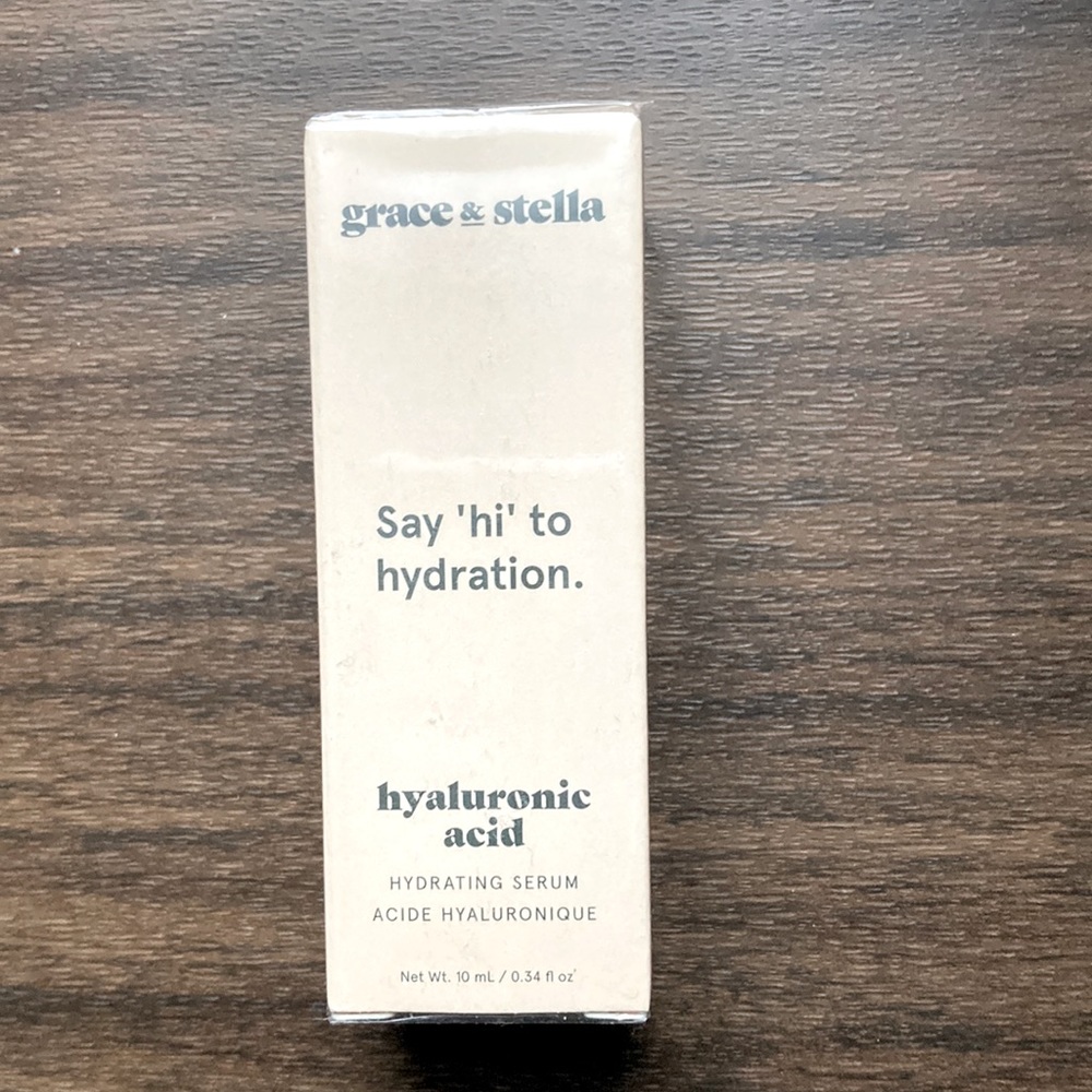Grace & Stella hyaluronic acid serum. New.